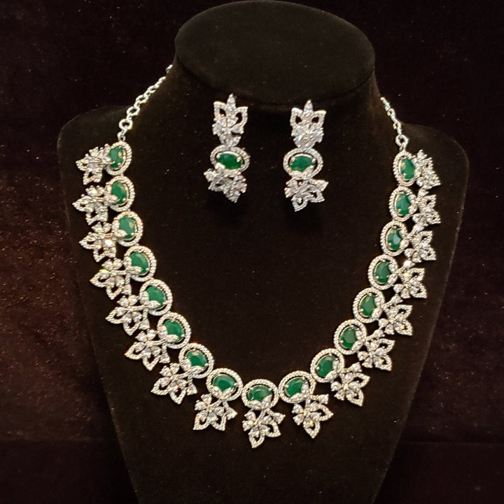 emerald CZ Necklace