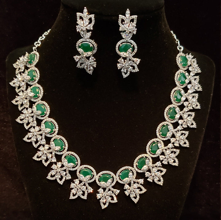 emerald CZ Necklace