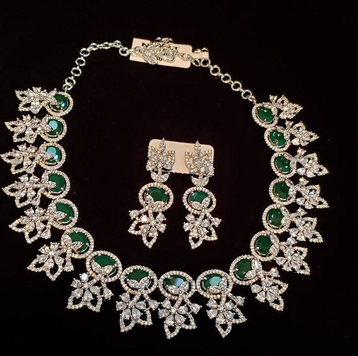 emerald CZ Necklace