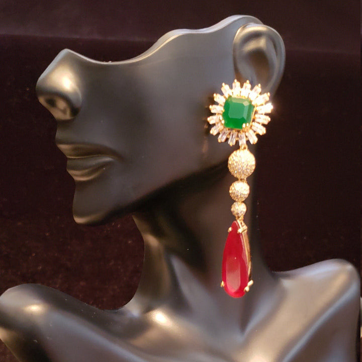 red color Boutique earring