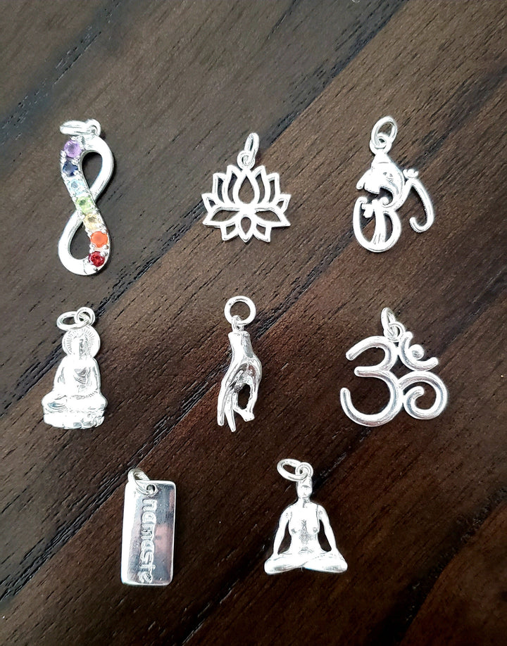 Silver chakra collection