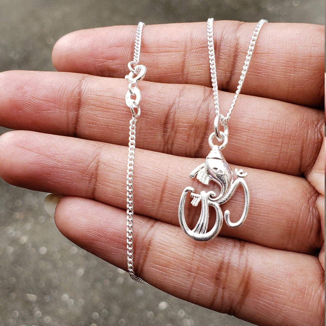 OM Ganesha Pendent chain