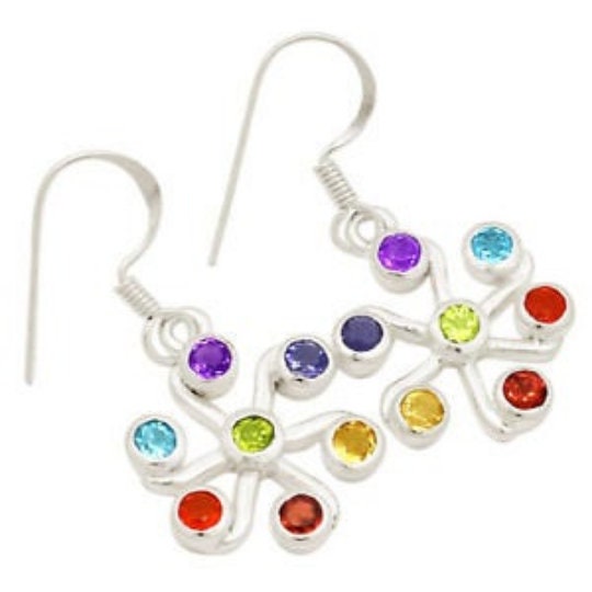 Seven Chakra earrings