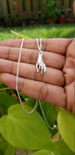 Silver Yoga Mudra Jewelry