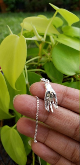Silver Yoga Mudra Jewelry