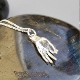 Silver Yoga Mudra Jewelry