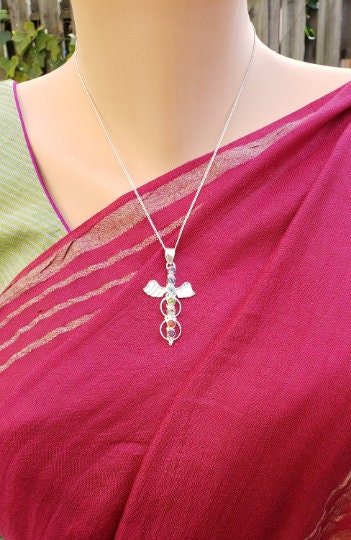 Angel Wings Chakra Pendant