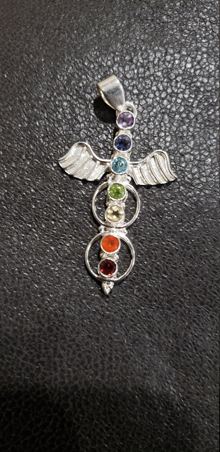 Angel Wings Chakra pendent,
