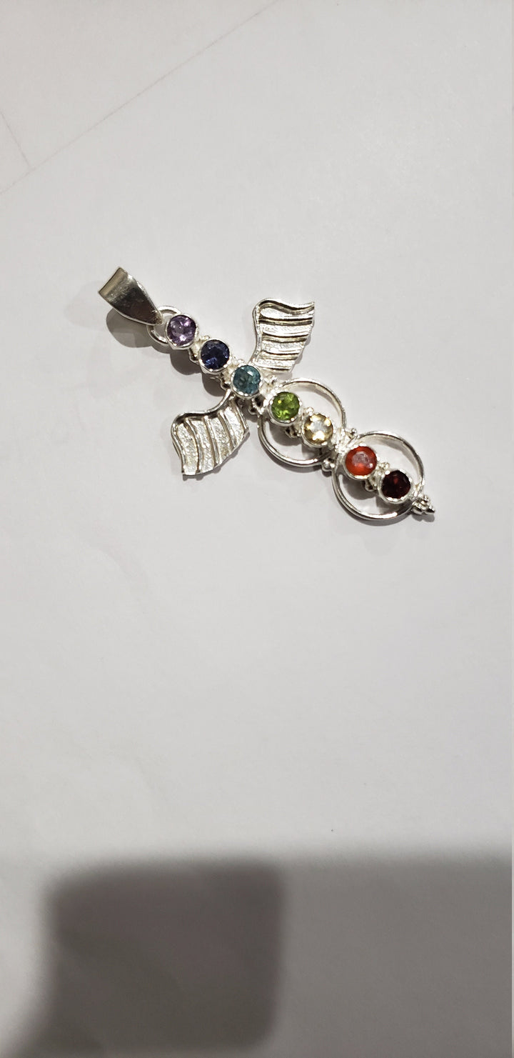 Angel Wings Chakra pendent,