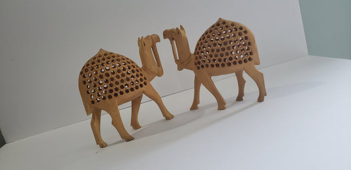 Wooden Camel set
