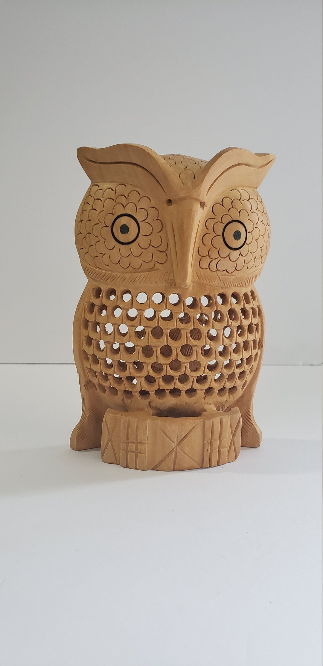 handmade Wooden Owl