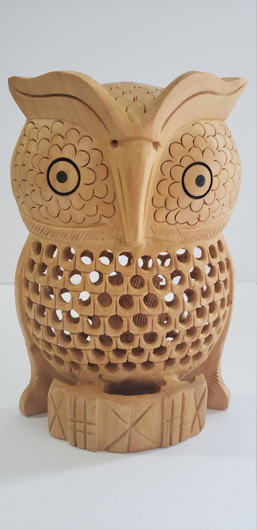 handmade Wooden Owl