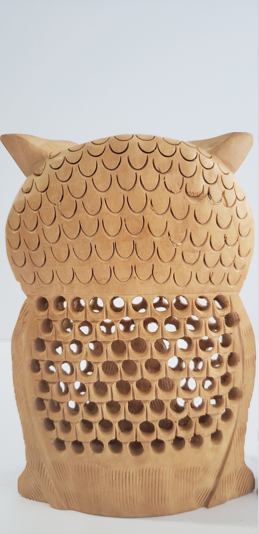 handmade Wooden Owl
