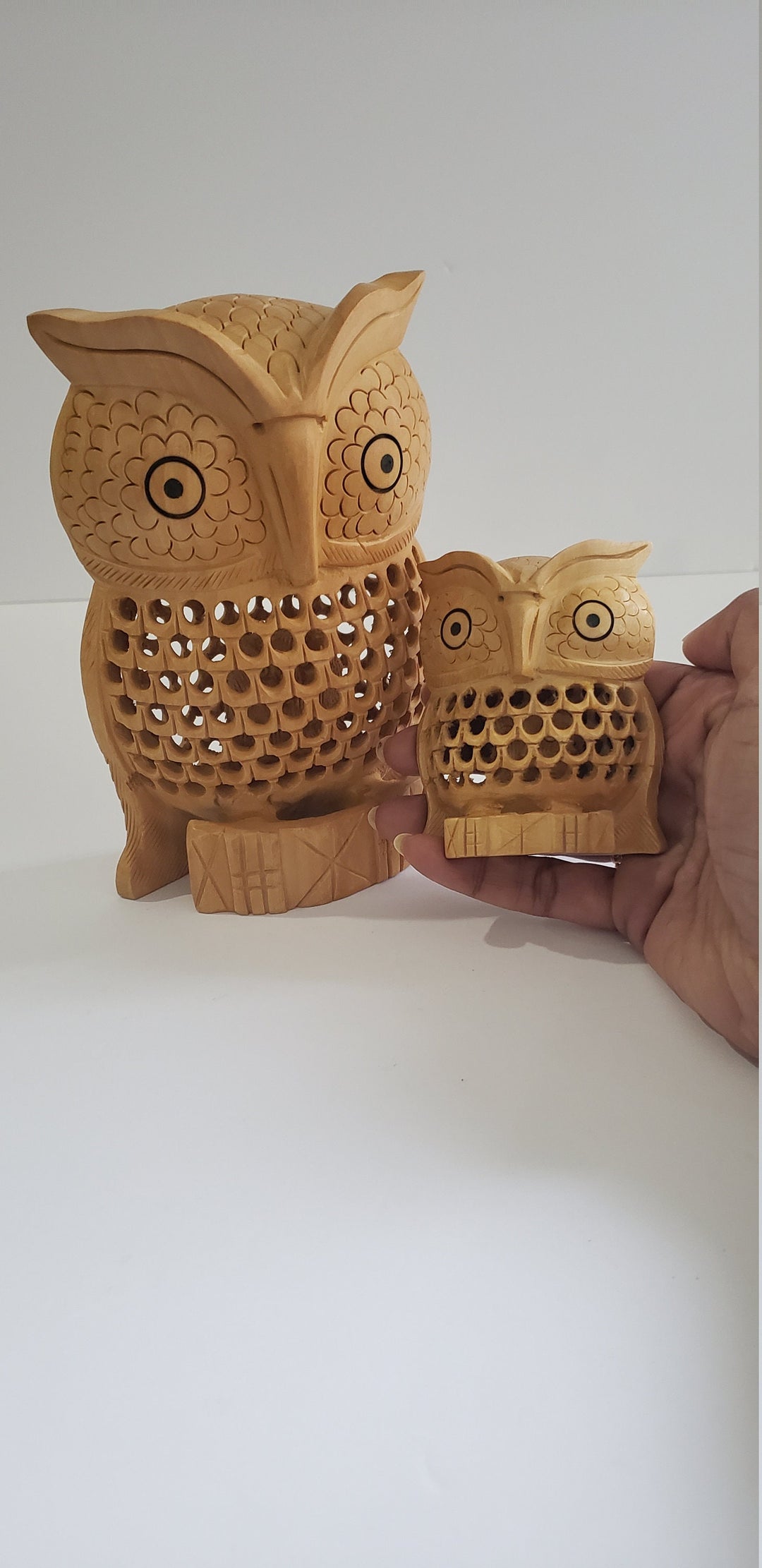 handmade Wooden Owl