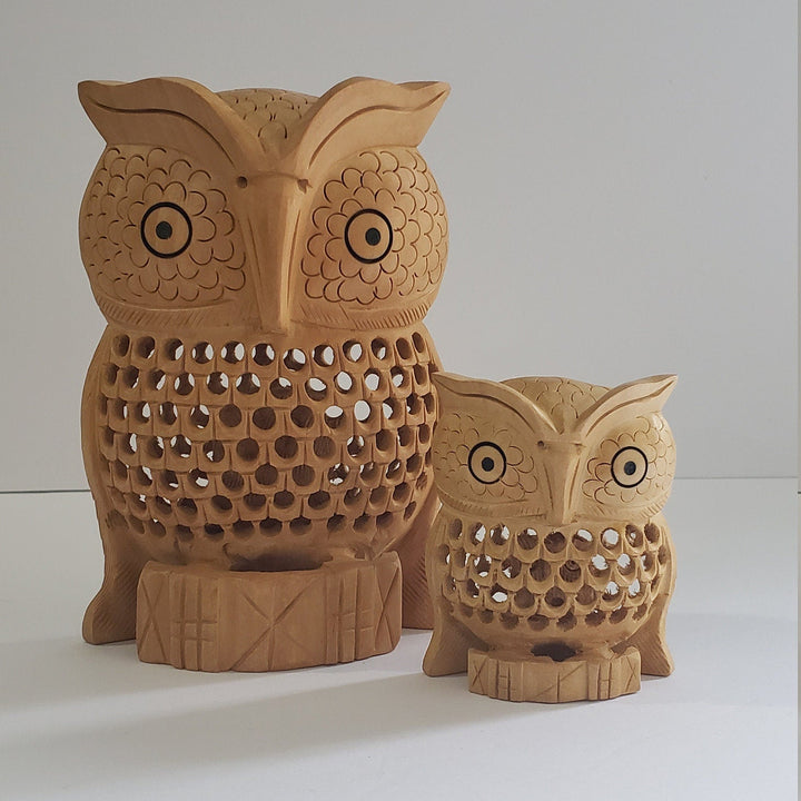 handmade Wooden Owl
