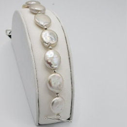 14mm Coin Pearls Bracelet