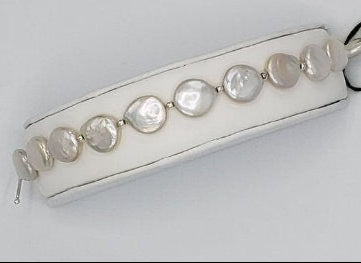 14mm Coin Pearls Bracelet