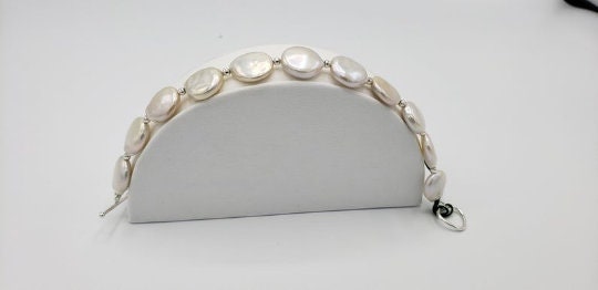 14mm Coin Pearls Bracelet