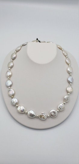 Coin Pearl Necklace
