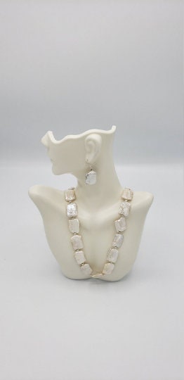 20mm White Pearl Necklace
