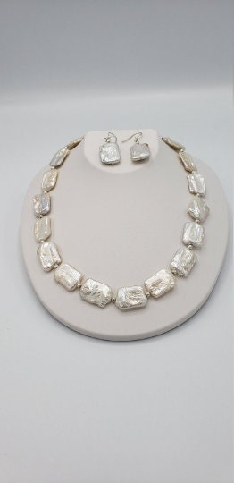 20mm White Pearl Necklace