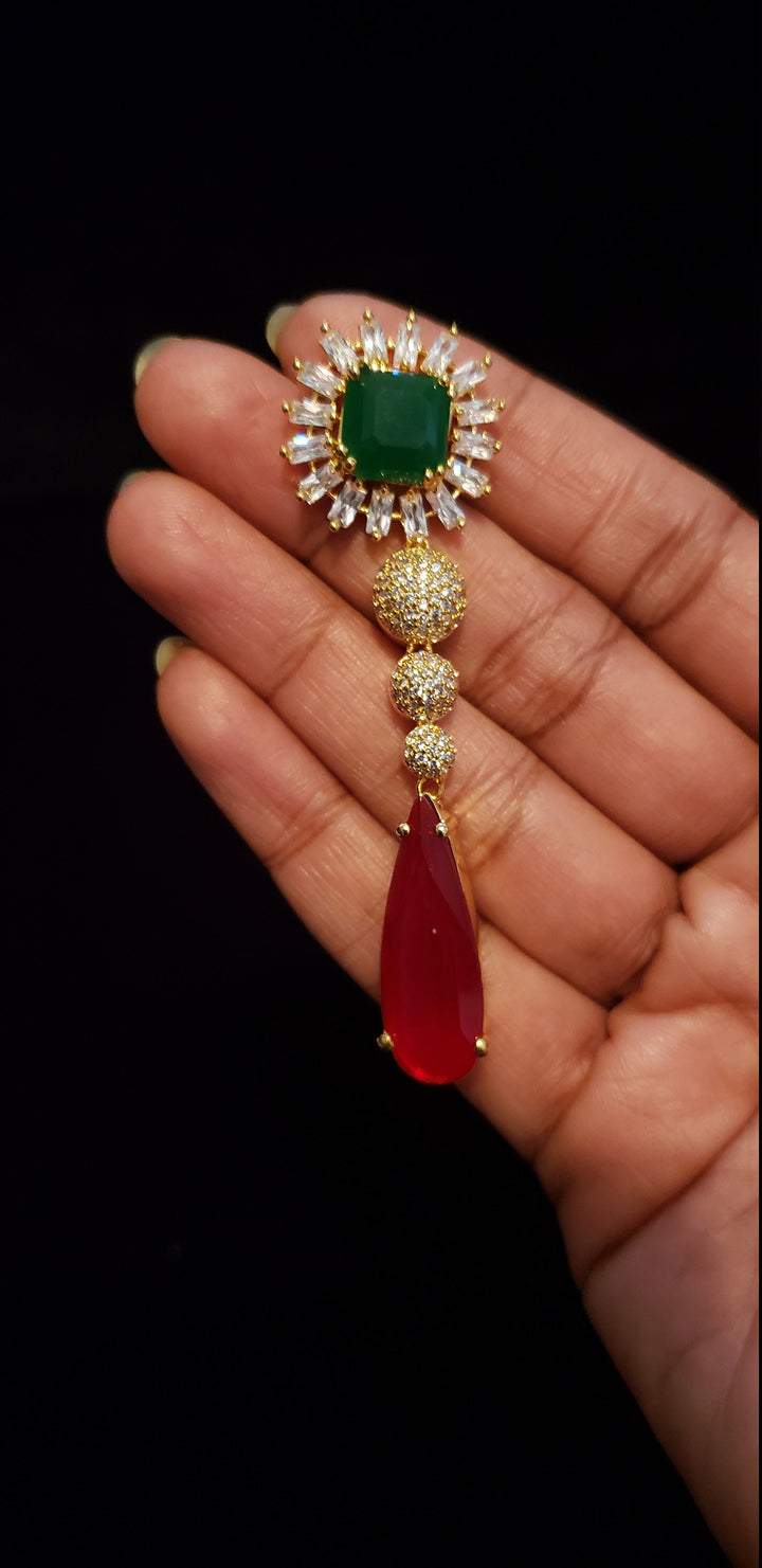 red color Boutique earring