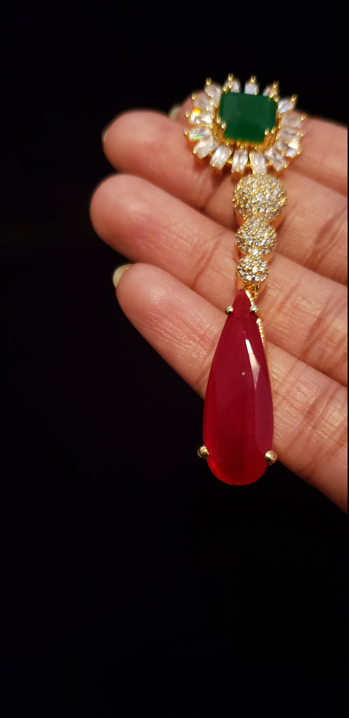 red color Boutique earring