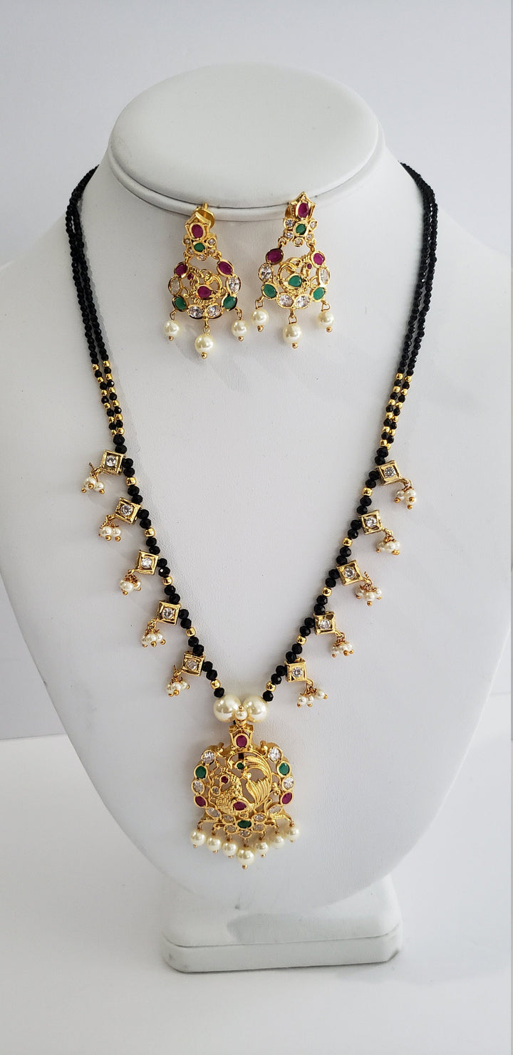 Black Beads necklace