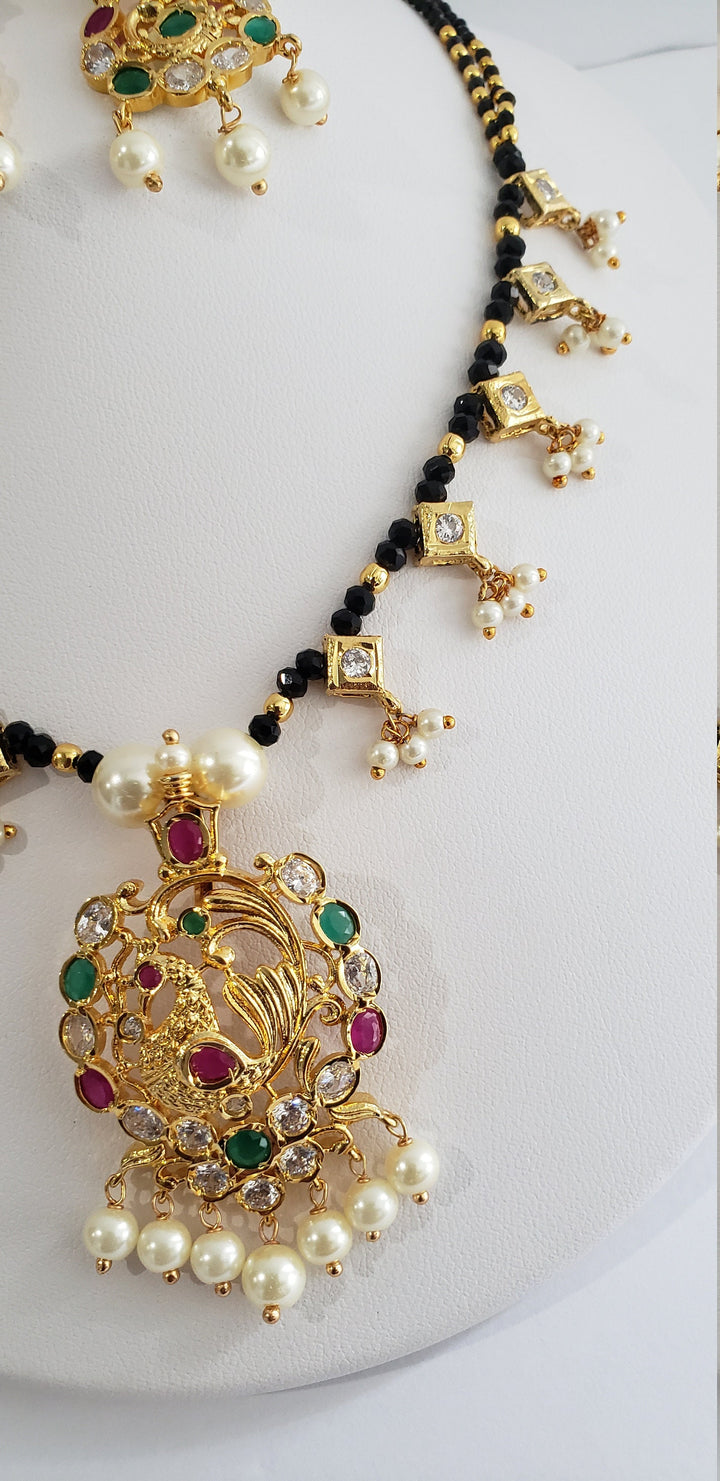 Black Beads necklace