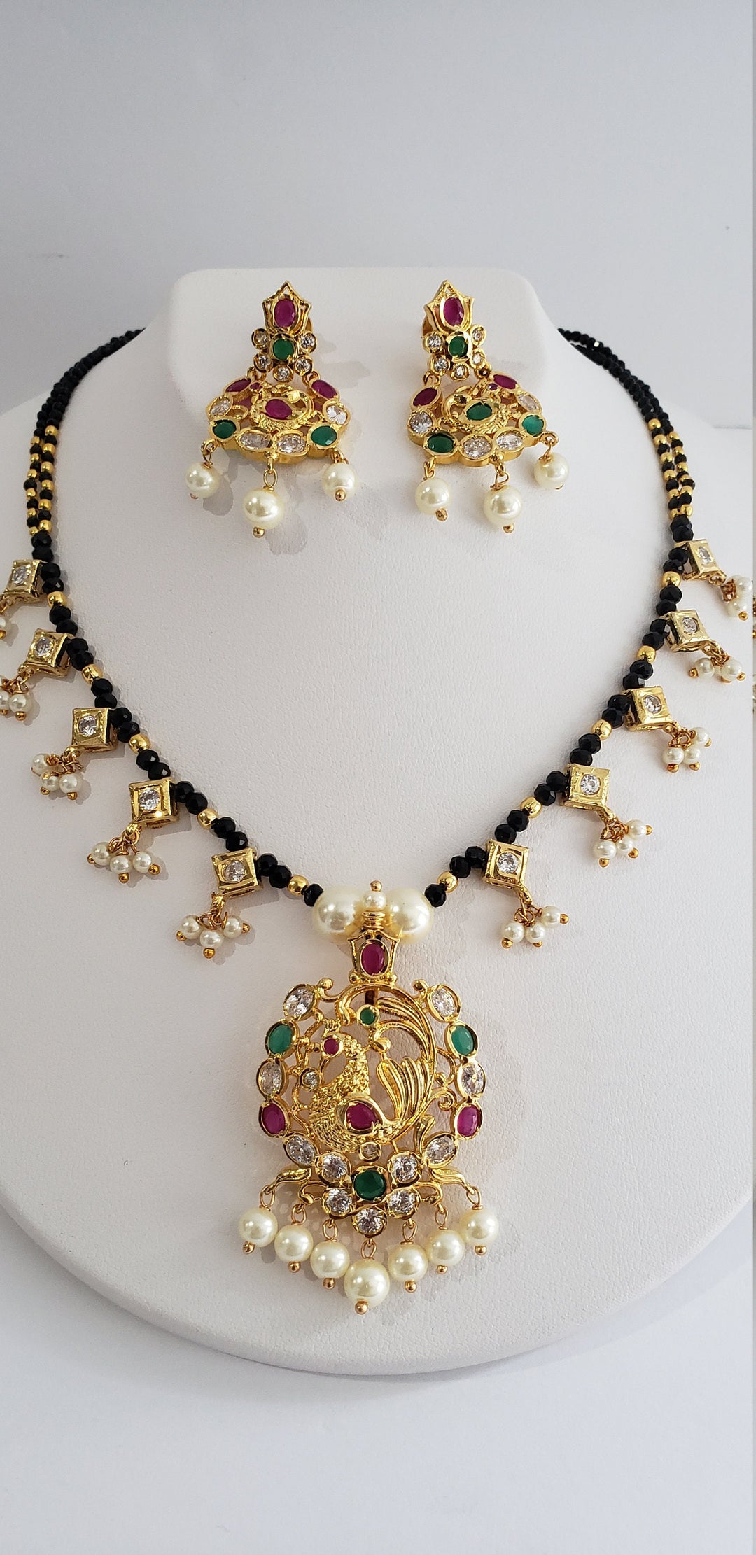 Black Beads necklace