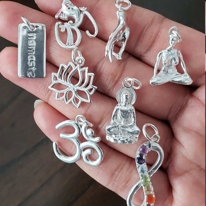Silver chakra collection