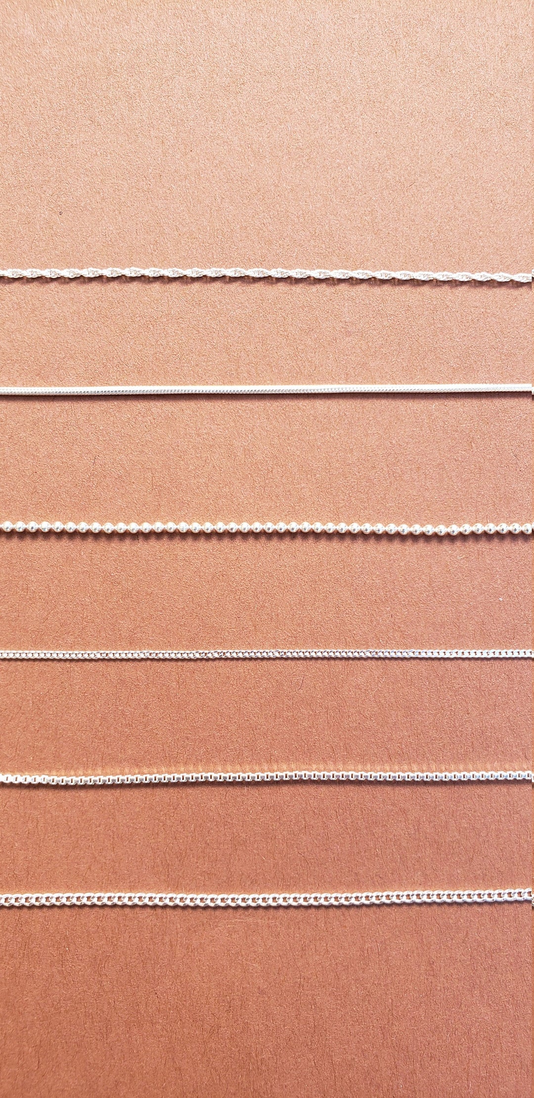 Pure silver Chains
