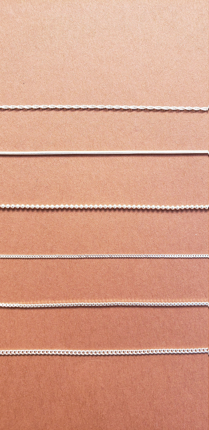 Pure silver Chains