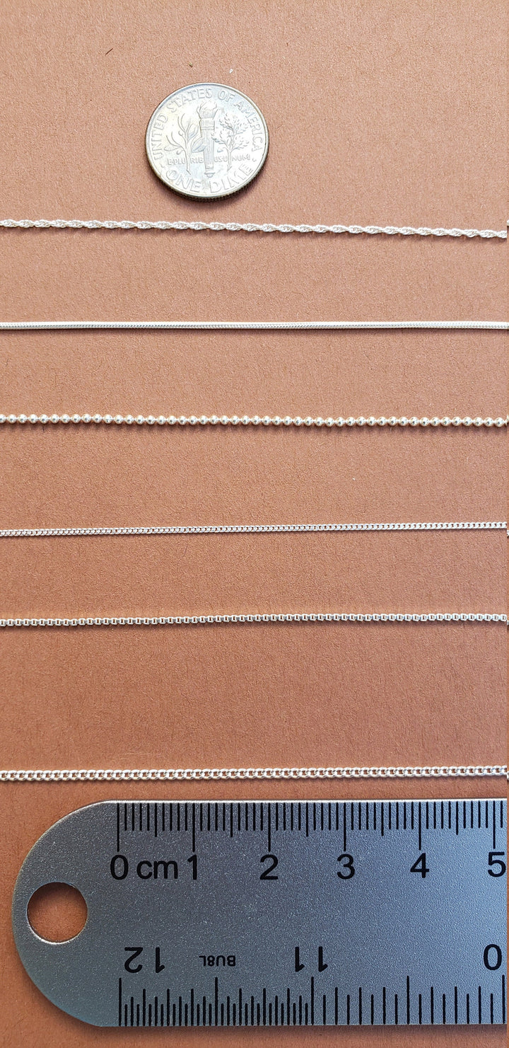 Pure silver Chains
