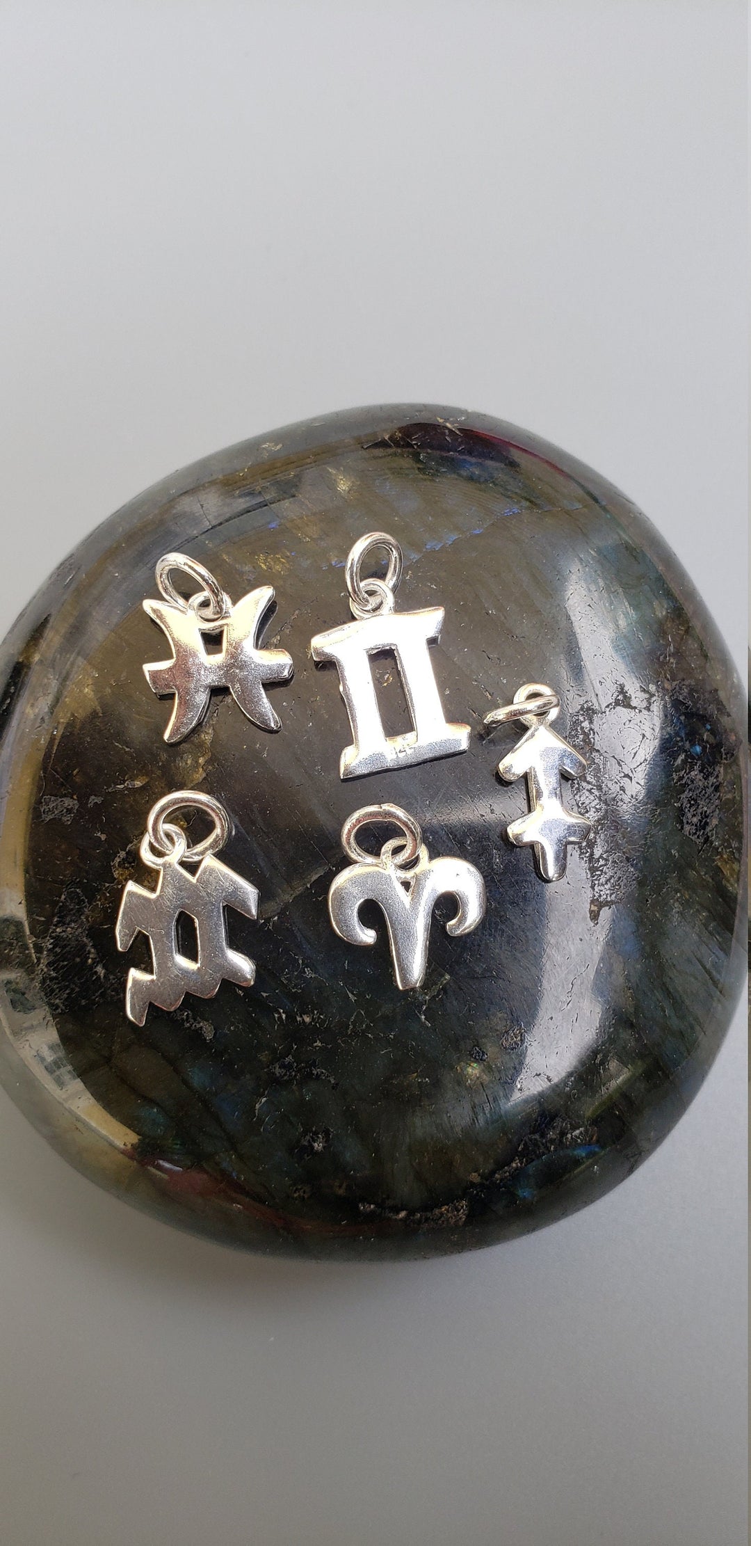 12 Zodiac signs pendents