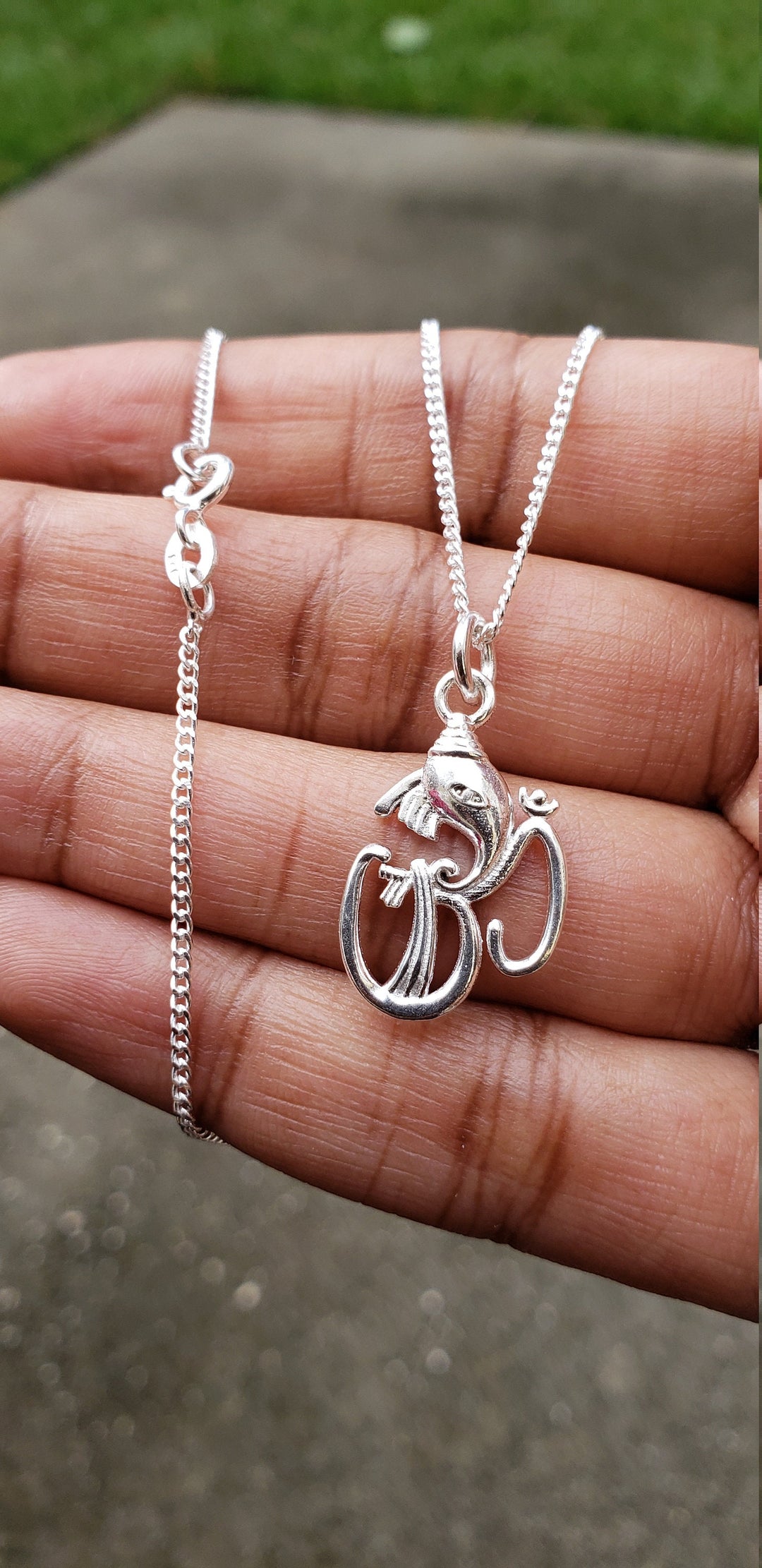 OM Ganesha Pendent chain
