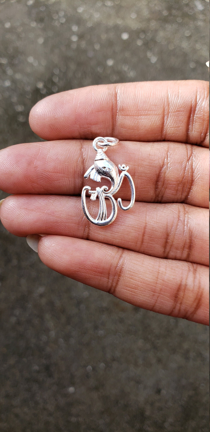 OM Ganesha Pendent chain