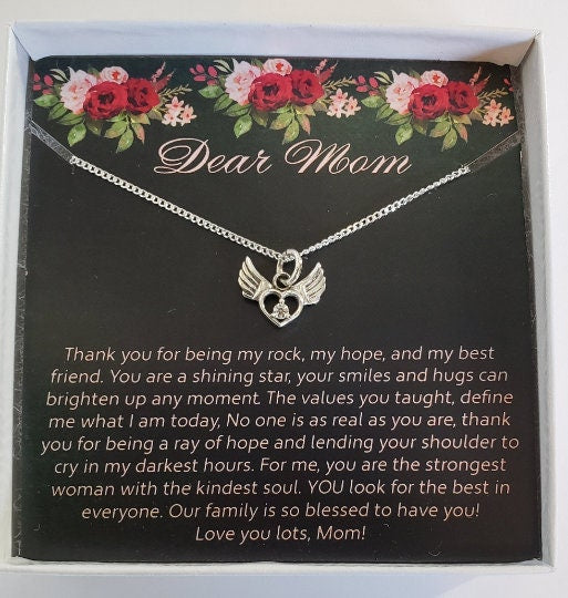 Silver Angel Wing chain