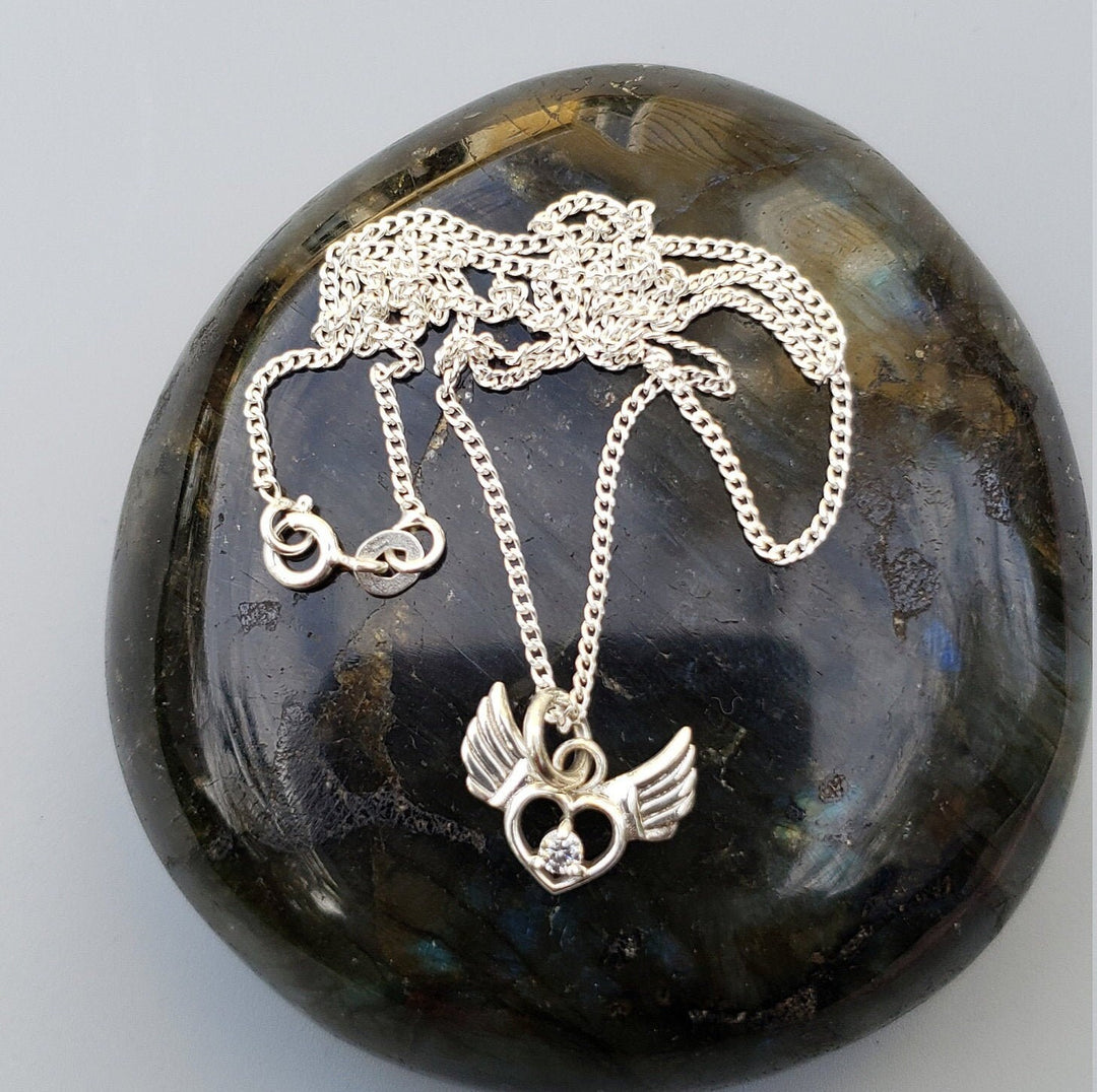 Silver Angel Wing chain