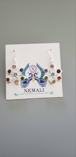 Seven Chakra earrings