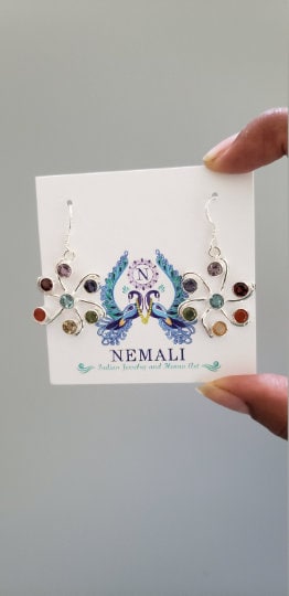 Seven Chakra earrings
