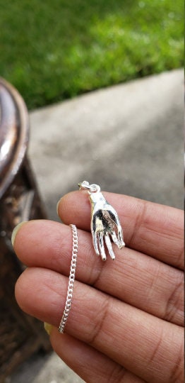 Silver Yoga Mudra Jewelry