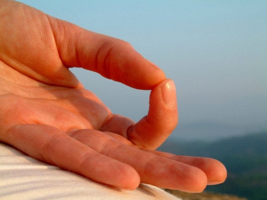 Silver Yoga Mudra Jewelry