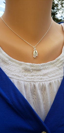 Silver Yoga Mudra Jewelry