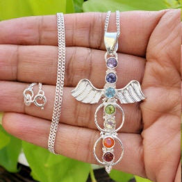 Angel Wings Chakra Pendant