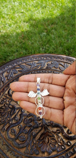 Angel Wings Chakra pendent,