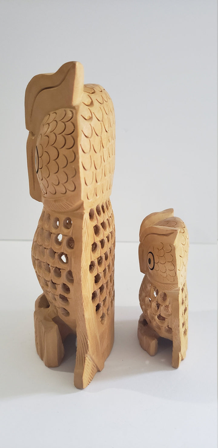 handmade Wooden Owl