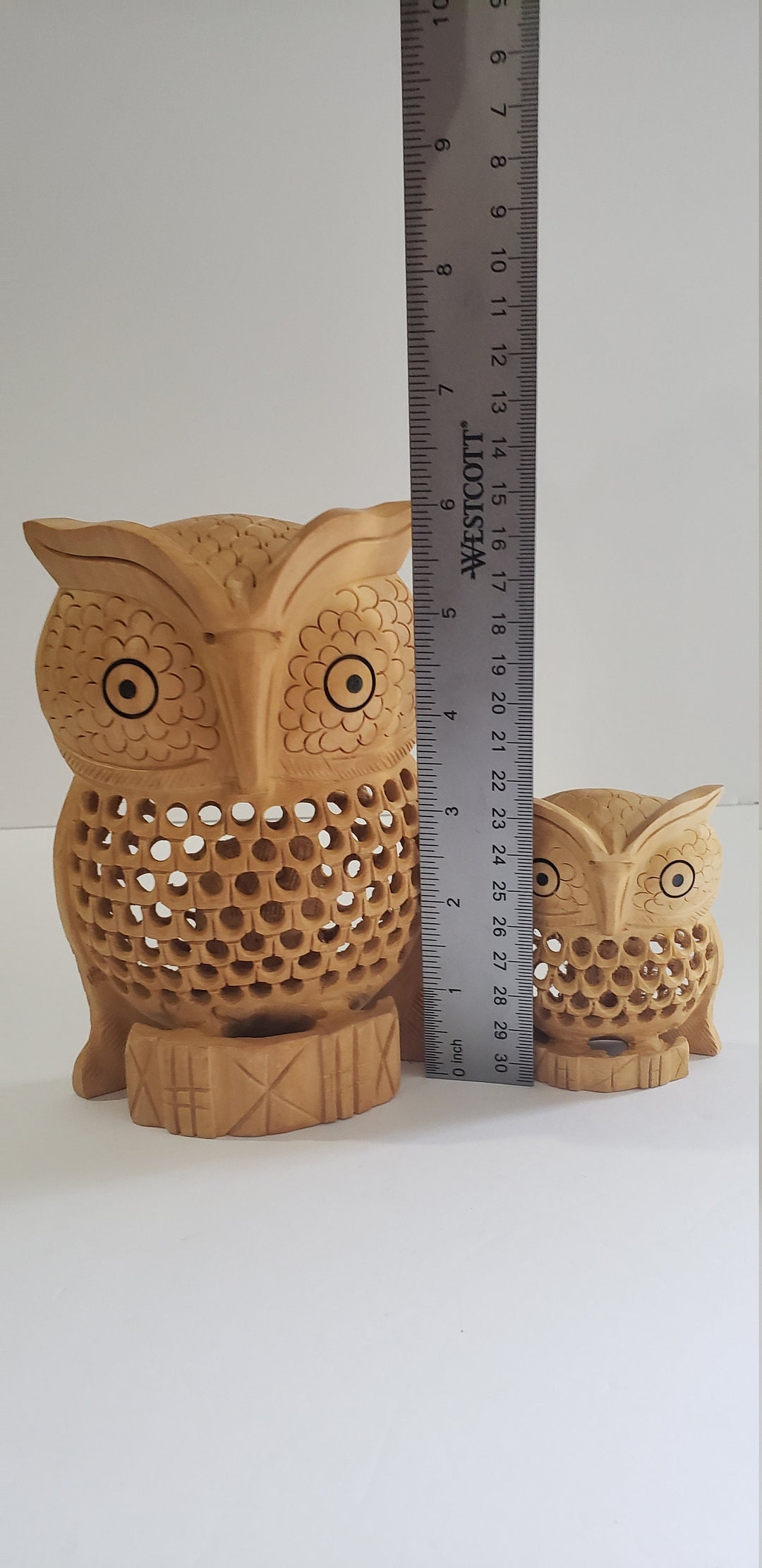 handmade Wooden Owl