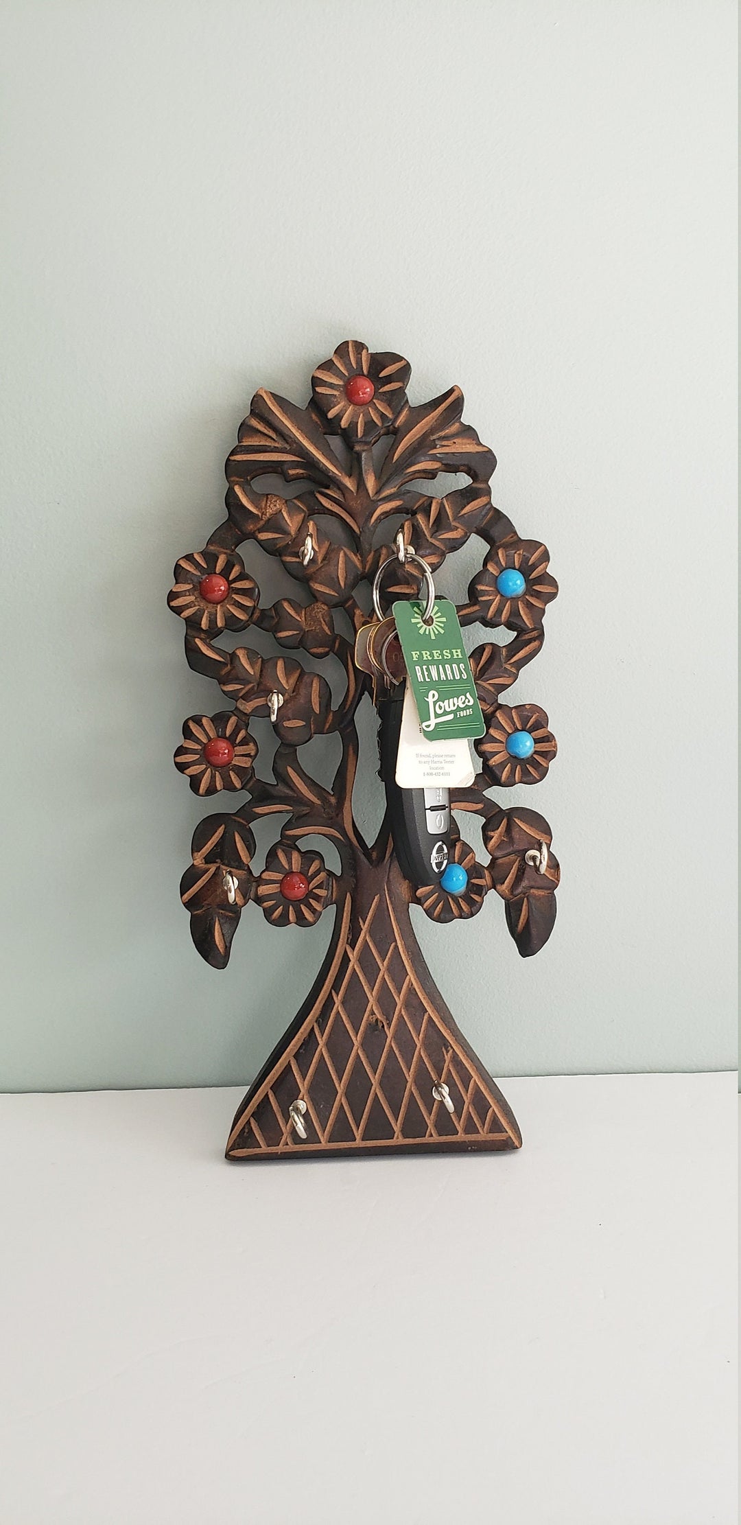 Wooden key holders
