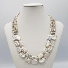 20mm White Pearl Necklace